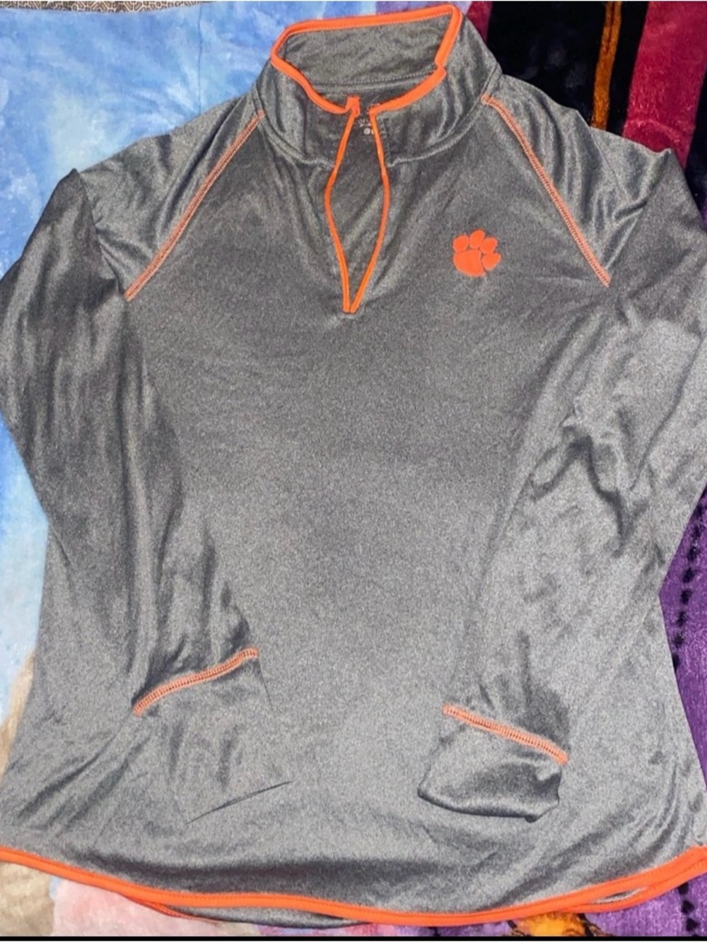 Women Clemson tigers light weight jacket
